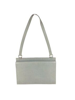 Hermes Shoulder Bag Valentin Leather Light Blue